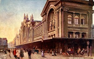 Gare du Nord, Paris av Unbekannter Künstler