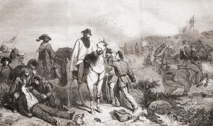 Garibaldi i Italien under belägringen av Rom 1849 av Unbekannter Künstler