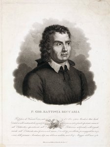 Giambattista Beccaria, italiensk präst och vetenskapsman av Unbekannt