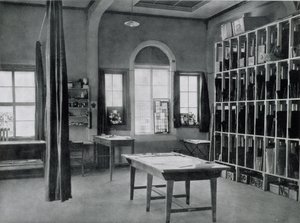 Glasmåleri, från verkstäderna i Bauhaus, Weimar av Unbekannt