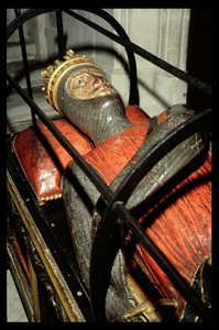 Gloucester Cathedral, bild av hertigen av Normandie, son till Vilhelm Erövraren, ca 1100 (G96/6) av Unbekannt