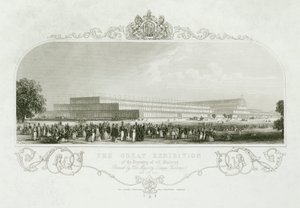 Stora utställningen 1851 The Crystal Palace, London av Unbekannt