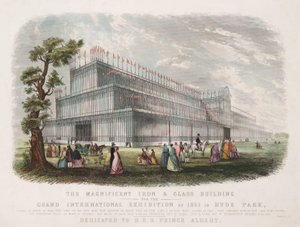 Stora utställningen 1851 The Crystal Palace, London av Unbekannt