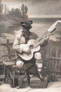 Gustav Rechl, Tyskland 1908 (s/v foto) av Unbekannter Künstler