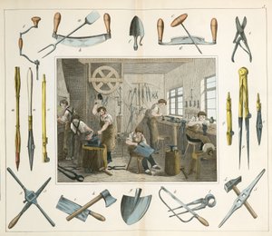 Handverktyg Instrumentmakaren av Unbekannt