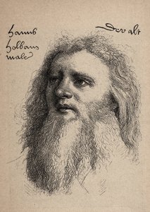 Hans Holbein den äldre 1460-1524 - Självporträtt - Hans Holbein den äldre - Självporträtt. av Unbekannt