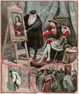 Mona Lisas historia. Berättelsen om Mona Lisa. av Unbekannt