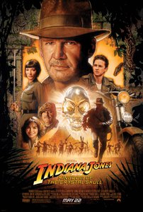 Indiana Jones and the Kingdom of the Crystal Skull av Steven Spielberg, 2008 (affisch) av Unbekannter Künstler