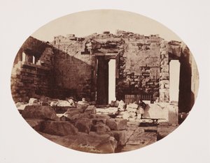 Parthenons inre, Aten, ca 1849 av Unbekannt