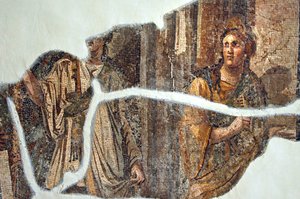 Isiac Ceremony Mosaic, från Vakto, Turkiet av Unbekannt