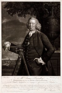 James Brindley, brittisk civilingenjör och kanalbyggare av Unbekannt