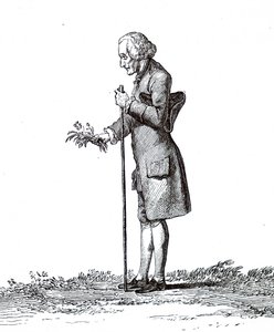 Jean-Jacques Rousseau. av Unbekannt