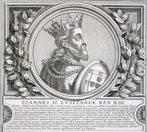 Johannes II av Portugal (litho) av Unbekannt