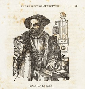 John of Leiden, holländsk anabaptistledare av Unbekannter Künstler