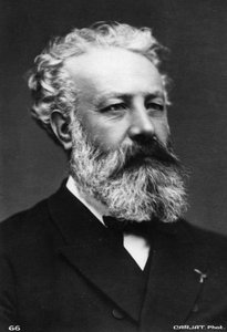Jules Verne - Porträtt av Unbekannter Künstler