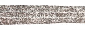 Senmedeltida bredsvärd, med tidigare vikingablad och bärande vapen från familjen De Bohun, Earls of Hereford och Essex, 11-1400-talet av Unbekannt