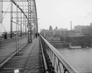 Little Rock, från Free Bridge av Unbekannter Künstler
