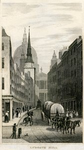 Ludgate Hill av Unbekannt