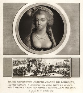 Marie Antoinette, sista drottning av Frankrike av Unbekannt