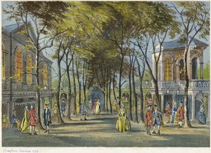 Marylebone Gardens, London 1778 av Unbekannter Künstler