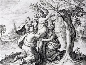 Mattei i Ovidius metamorfoser av Unbekannter Künstler