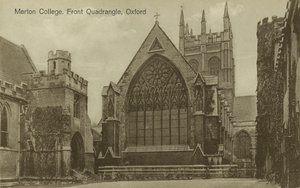 Merton College, Oxford av Unbekannter Künstler