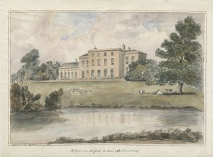 Milford House: akvarellmålning, 1848 av Unbekannt