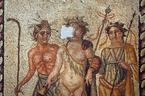 Mosaik av Dionysos från Antakya, Turkiet av Unbekannt