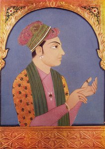 Muhammad Zafar Khan 1700-talet ; Muhammad Zafar Khan alias Safadar Khan Babi ; son till Sher Khan Babi ; Junagadh ; Gujarat ; Indien av Unbekannter Künstler
