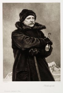 Nils Adolf Erik Nordenskjold, svensk geolog och arktisk upptäcktsresande, ca 1880-talet av Unbekannt