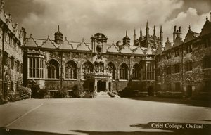 Oriel College, Oxford av Unbekannter Künstler