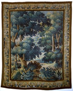 Pfarrkirche (Parochiekerk Sint-Walburga). Wandteppich. von 