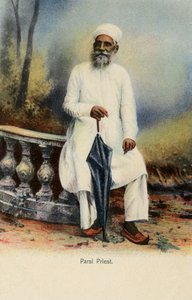 Parsi-präst, Brittiska Indien av Unbekannter Künstler
