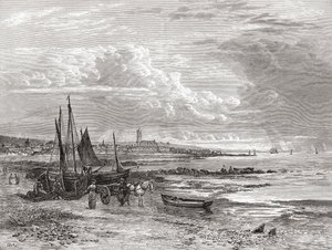 Penzance, Cornwall, England i slutet av 1800-talet, från Our Own Country publicerad 1898 av Unbekannt