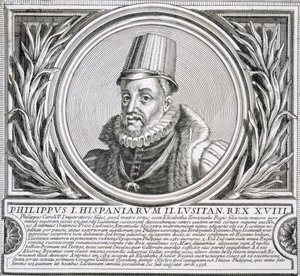 Filip I av Portugal (litho) av Unbekannt