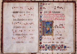 Piccolomini bibliotek: Körbok, torsk. 7.G, ff. 40v-41r med "Jeremiah