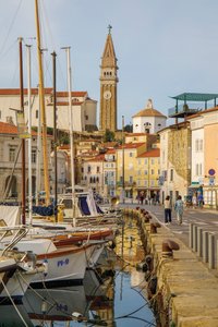 Piran, Primorska, Slovenien., 2018 (foto) av Unbekannter Künstler
