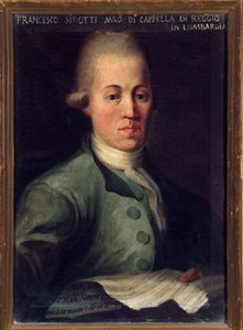 Porträtt av Francesco Sirotti (målning) av Unbekannter Künstler