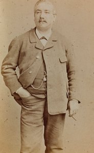 Porträtt av Henri Foucart död i Glasgow den 31/12/1841, gymnastiklärare för Prince Imperial, chef för Olympe-skolan av Unbekannter Künstler