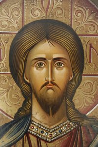 Porträtt av Jesus, Jerusalem, Israel av Unbekannt