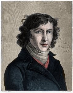 Porträtt av Louis de Saint-Just av Unbekannt