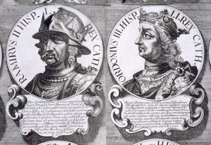 Porträtt av Ramiro II och Order III av Unbekannt