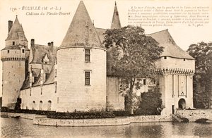 Vykort / Chateau de Plessis Bourre / Ecuille / Maine et Loire / Pays de Loire / Frankrike av William M. Timlin