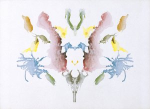 Psykologiska tester Rorschach bläckfläckstest av Unbekannt