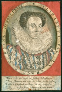 Drottning Elizabeth I av Unbekannter Künstler