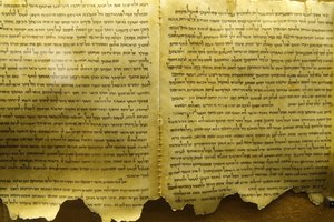 Qumran, Dödahavsrullar, Qumran, Israel av Unbekannt