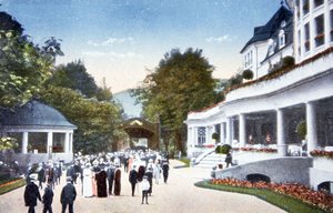 Radiumbad i Kreuzbad, ca 1910 (vykort) av Unbekannter Künstler