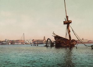 Restos del USS Maine, Havanna (foto) av Unbekannt