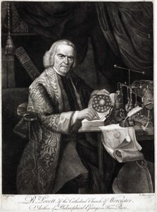 Richard Lovett, brittisk fysiker, ca 1750-1780 av Unbekannt