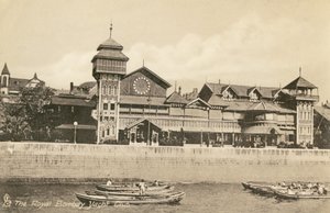 Royal Bombay Yacht Club RBYC, Bombay, ca 1900-talet (foto) av Unbekannter Künstler